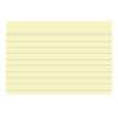 3130638108209-Exacompta - 40 Packs de 100 Fiches Bristol - A7 - lignées - non perforées - jaune-P_400005619_3-2