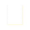 3130630622321-Exacompta - Papier listing blanc/jaune - 1000 feuilles 240 mm x 11 4/6" - bandes Caroll d