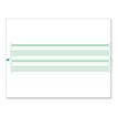 3130630623120-Exacompta - Papier listing zoné vert/bleu - 1000 feuilles 240 mm x 11" - bandes Caroll d