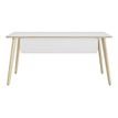 3483600844750-Bureau ARTEFACT - L140 cm - pieds frêne - plateau blanc-P_400005748_1-0