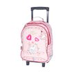 3661507522340-Sac à dos à roulettes BELLA SARA Queen - 2 compartiments - rose - Kid'Abord-P_400005910_1-0