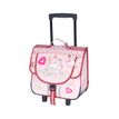 3661507524344-Cartable à roulettes BELLA SARA Queen 38 cm - 2 compartiments - rose - Kid'Abord-P_400005912_1-0