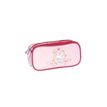 3661507527345-Trousse rectangulaire BELLA SARA Queen - 2 compartiments - rose  - Kid'Abord-P_400005913_1-0