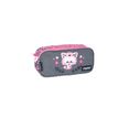 3661507627298-Trousse rectangulaire CHACHA Leo - 2 compartiments - rose - Kid'Abord-P_400005920_1-0