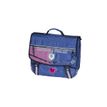 3661507523507-Cartable HARRY POTTER Poudlard 38 cm - 2 compartiments - bleu - Kid'Abord-P_400005948_1-0