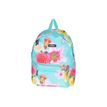 3661507720296-Sac à dos NEW MOJI Floral Girafe - 1 compartiment - bleu turquoise - Kid'Abord-P_400005967_1-0