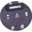 3661507727387-Trousse rectangulaire NEW MOJI Skull - 2 compartiments - gris - Kid'Abord-P_400005971_3-2