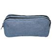 3173741244471-Trousse SCHOOL Maxi 2 compartiments coloris bleu deux tons--0