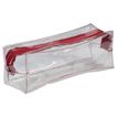 3173742244562-Fourre-tout transparent SCHOOL Spécial Exam rectangle coloris rouge--0