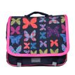 4891320453548-Cartable Phileas Papillons 38 cm - 2 compartiments - violet - Bagtrotter-P_400006437_1-0
