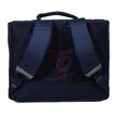 4891320453401-Cartable Cybel 38 cm - 2 compartiments - bleu marine et rose - Bagtrotter-P_400006441_3-2
