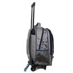 4891320451971-Sac à dos à roulettes Poivre Blanc - 2 compartiments - gris - Bagtrotter-P_400006461_3-2