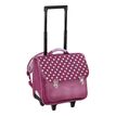 3135253872566-Cartable à roulettes Daisy - 38 cm - bordeaux - 2 compartiments - Viquel-P_400006511_1-0