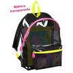 3135257072832-Sac à dos Neon 1 compartiment - noir translucide, zips fluo - Exclusivité Bureau Vallée-P_400006526_2-1