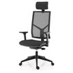 3660916001156-Fauteuil de bureau NOVA - accoudoirs réglables - appui-tête réglable - noir-P_400006666_2-1