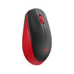 Logitech M190 - souris sans fil - rouge