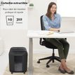 043859764808-Fellowes Powershred LX85 - destructeur de documents coupe croisée - 12 feuilles - Corbeille 19-P_400006921_10-6