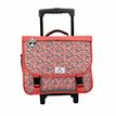 3663842006349-Cartable à roulettes réversible Happy Days 38 cm - 2 compartiments - orange - Pol Fox-P_400006938_3-2