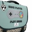 3663842006752-Cartable Gamer 38 cm - 2 compartiments - bleu - Pol Fox-P_400006979_3-2