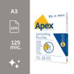 043859584888-Fellowes Apex - 100 pochettes de plastification A4 (216 x 303 mm) - 125 microns --1