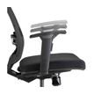 3760388580255-Fauteuil de bureau MALICE avec têtière - accoudoirs réglables - noir-P_400007038_3-3