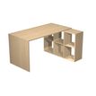 0404000071976-Bureau avec module 6 cases - 140 cm - chêne-P_400007197_2-1