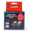 Canon PG-640/CL-641 - Pack de 2 - noir, couleur (cyan, magenta, jaune) - cartouche d'encre originale