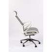 3701338800924-Fauteuil de bureau ergonomique ELVIRA - accoudoirs fixes - appuie-tête fixe - blanc -P_400007264_6-5