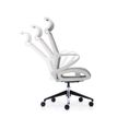 3701338800924-Fauteuil de bureau ergonomique ELVIRA - accoudoirs fixes - appuie-tête fixe - blanc -P_400007264_7-6