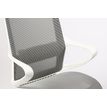 3701338800924-Fauteuil de bureau ergonomique ELVIRA - accoudoirs fixes - appuie-tête fixe - blanc -P_400007264_9-8