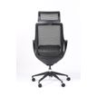 3701338801051-Fauteuil de bureau ergonomique ELVIRA - accoudoirs fixes - appuie-tête fixe - noir-P_400007265_6-5
