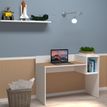 0000006695729-EasyHome - Bureau LV16 121 cm - avec cube de rangement - cerisier - pieds blancs-P_400007625_1-0