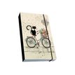 3700572744605-Kiub Bug Art - Carnet de notes A6 - ligné - Chat vélo-P_400007826_1-0