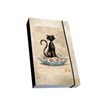 3700572744612-Kiub Bug Art - Carnet de notes A6 - ligné - Chat sur coussin-P_400007827_1-0