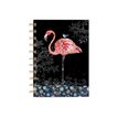 3700572744674-Kiub Bug Art - Carnet de notes à spirale A6 - ligné - Flamant-P_400007830_1-0