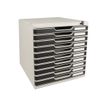 9002493424722-Exacompta Modulo Office - Module de classement 10 tiroirs - fermable à clé-P_400008328_2-1