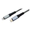 3700224766030-MCL Samar - câble de charge et de synchronisation USB C/Lightning - 1 m - tressé-P_400008467_2-0
