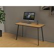 3660141256499-Bureau home office HOPM - 114 x 60 cm - pied noir et plateau hêtre-P_400008923_1-0