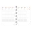 3371010458851-Agenda spiralé à élastique Time & Life XLarge - 1 semaine sur 2 pages - 21 x 27 cm - cuivre - Quo Va--2