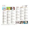 3371010469253-Quo Vadis - Calendrier Fantaisie 6 mois par face - 55 x 40,5 cm - animaux--1