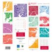 3592930018004-Bouchut Plans de villes - Calendrier illustré mensuel - 30 x 30 cm-P_400009174_1-0
