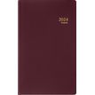 5412303375931-Agenda Interplan Seta - 1 semaine par page - 9 x 16 cm - bordeaux - Brepols-P_400009362_1-0