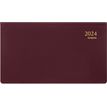 5412303375948-Agenda Omniplan Seta - 1 semaine par page - 16 x 9 cm - bordeaux - Brepols-P_400009365_1-0