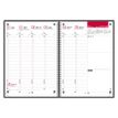3147280124532-Agenda organiseur spiralé Oxford Voyage - 1 semaine sur 2 pages - 15 x 21 cm - noir - Ham-P_400009476_2-1