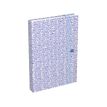 3147280123559-Agenda à élastique Oxford Flowers - 1 jour par page - 15 x 21 cm - bleu - Hamelin-P_400009496_1-0