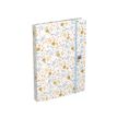 3147280123542-Agenda à élastique Oxford Flowers - 1 jour par page - 15 x 21 cm - beige - Hamelin-P_400009497_1-0