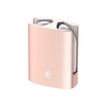 3571211451228-BigBen Metal Buds - Kit main libre - écouteur sans fil bluetooth - boitier rose-P_400009632_2-1