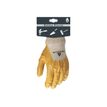 3295249189594-Delta Plus - Gants de protection Nitrile - Taille 10 - coton dos aéré  - jaune-P_400010201_3-1