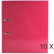 3130632538255-1928 by Exacompta Prem'Touch - 10 Classeurs à levier - Dos 70 mm - A4 - framboise-P_400010341_1-0