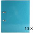 3130632538279-1928 by Exacompta Prem'Touch - 10 Classeurs à levier - Dos 70 mm - A4 - turquoise-P_400010343_1-0